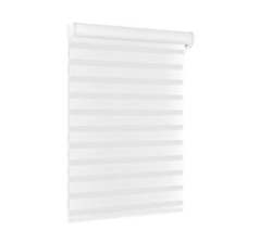 150 X 180 Cm Quality Roller Zebra Blinds Dual Layer Day Night Blinds For Windows-white