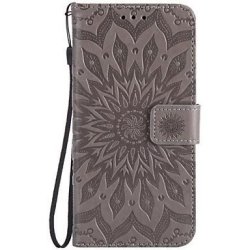 For Huawei P10 P8 Lite 2017 Card Holder Wallet Flip Embossed Case Full Body Case Sunflower Hard Pu Leather Color : Rose Gold Compatible Models : Y5 II