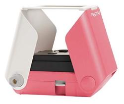 Kiipix Smartphone Picture Printer Pink Instantly Print Fun Retro-style Photos Right From Smartphone Screen Portable No Batteries Required Great For Crafts Parties And More