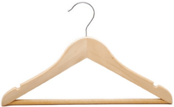 High Quality Wooden Coat Hanger For Children