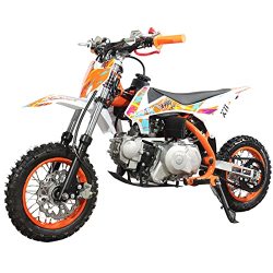 X-PRO X11 110cc Dirt Bike Gas Dirt Bike Pit Bikes Dirt Pitbike with  Automatic Transmission, 10/10 Tires! (Orange)