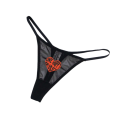 Kinky Breathable Mesh G-string One Happy Pussy - M