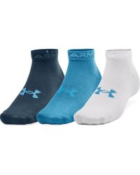 Unisex Ua Essential Low Cut Socks 3-PACK - Blue Note Sm