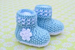Boot Style Baby Bootie