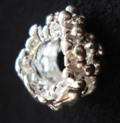 925 Silver Plate Cluster Bracelet Bead