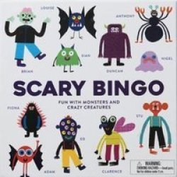 Scary Bingo - Fun With Monsters And Crazy Creatures Mixed Media Product