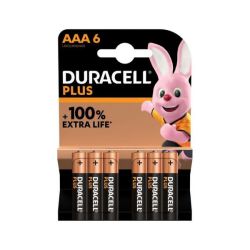 Duracell - Batteries Plus Aaa 6 Pack - 3 Pack
