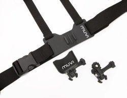 Veho VCC-A016-HSM Chest body Harness For Muvi HD With Muvi HD Holder And Tripod Mount By Veho