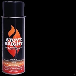 Stove Bright High Temperature Paint, 1200 Degree F, 12 oz Aerosol, Adobe Tan  
