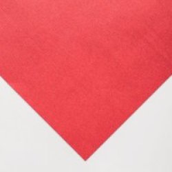 Ingres Pastel Paper Sheet Laid Texture 50X65CM Red