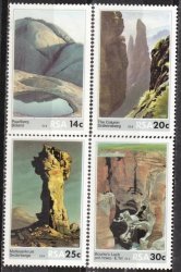 South Africa 1986 Scenic Beauty Tourism Mnh Complete Set