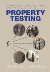 Introduction To Property Testing Hardcover