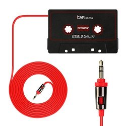 3.5MM AUX Audio Car Cassette Tape Adapter Converter  For iPhone iPod MP3 Android