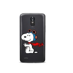 Lookseven LG G5 Cute Snoopy Pattern Soft Transparent Tpu Protector Cover For LG G5 1