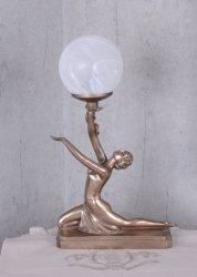 Elegant Art Deco Table Lamp Repro Of 1920's