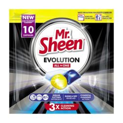 Shield - Mr Sheen Evolution Dishwashing Capsules - 10 Pack