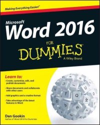 Word 2016 For Dummies Paperback