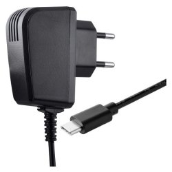 Volkano Energy Series USB Type - C 2A Wall Charger Black
