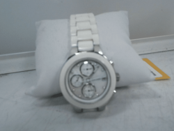 DKNY White Clocks & Watches