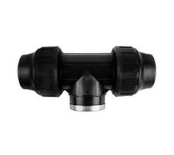Female Compression Tee Tn - Pipe Fittings - 50MM X 38.1MM - 2 Pack