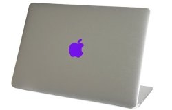 Purple Macbook Air Logo Color Changer Vinyl Sticker Decal Mac Apple Laptop