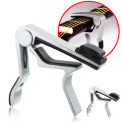 Guitar Tone Capo W Pick Holder For Acoustic Electric Classical Guitar