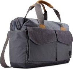 Case Logic Lodo Satchel Carry Bag For 15.6 Notebooks Grey