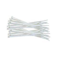 Cable Ties White T30R 150MM X 3.5MM 100 Pack