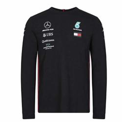 Mercedes AMG Petronas Motorsport 2019 F1 Mens Long Sleeve Driver T-Shirt XXL Black