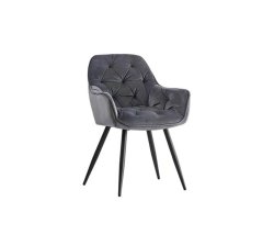 Posh Occasional Chair - 2 Pack Grey