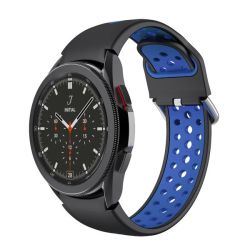 Dual Color Silicone Strap - Traditional Style Clip For Samsung Galaxy Watch 4 5
