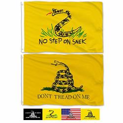 No Step On Snek - 3 x 5 ft Super Poly Flag