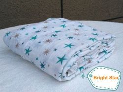 Aden Anais Muslin Baby Blankets bedding - Infant Cotton Swaddle Towel - Bright Star