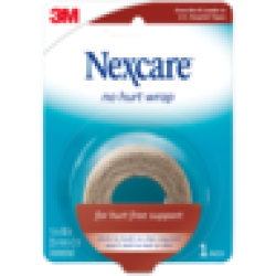 3M Nexcare Tan No Hurt Wrap 25.4MM X 2M