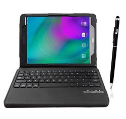 Samsung Galaxy Tab A T550n 9.7 Bluetooth Keyboard Case Vstn High Quality Ultra-thin Detachable Bluetooth Keyboard Stand Portfolio Case Cover+ Free Stylus For