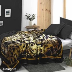 Spanish Mora 24 Carat Blanket- Double Queen Assorted Designs - Design 2