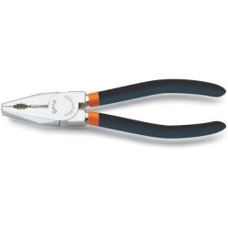Beta 1150 200 Combination Pliers Bright Chrome Plated Slip Proof Double Layer Pvc Coated Handles