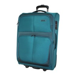 Luggage L262C Small Teal Suitcase