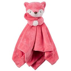 carters pink fox plush