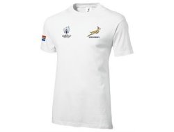 Springbok Unisex Rwc T-Shirt - White M