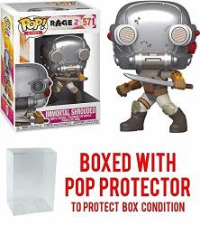 Pop Games: Rage 2 Immortal Shrouded 571 Pop Action Figure Bundled With Ecotek Protector To Protect Display Box