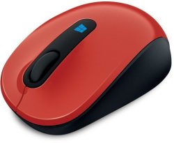 Microsoft Sculpt Mobile Mouse in Red & Black