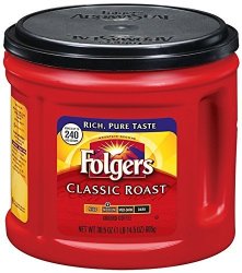 Folgers Classic Roast Ground Coffee Medium Roast 30.5 Ounce
