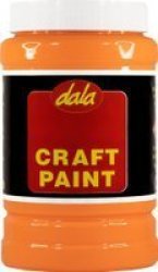 Dala Craft Neon Paint 1L Orange