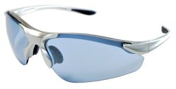 Jimarti TR15 Falcon Sunglasses For Golf Fishing Cycling-unbreakable Silver & Low Light Blue