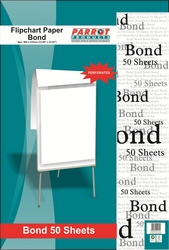 Parrot Flipchart Paper - Bond 50 Sheets