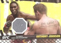 Anthony Johnson - "ufc 2010 " - "genuine Dual Color Relic" Card