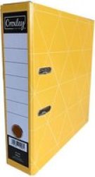 JD1009 A4 Lever Arch File Rado - 70MM Yellow