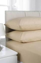 Fitted Sheet -beige Double
