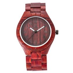 Uwood Trendy Style Male Man's Brand Luminous Analog High Quality Wood Wooden Watch Quartz Business W